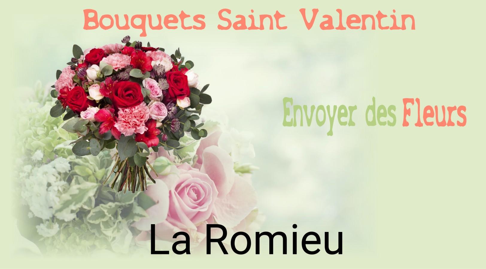 Roses de Saint-Valentin livrées à La Romieu